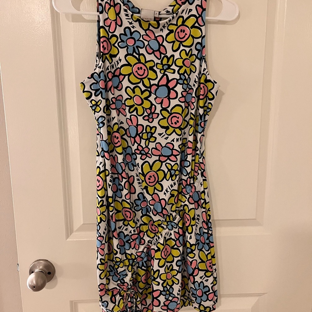 Skinny Dip Floral Sleeveless Mini Dress